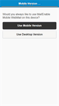 Mobile Screenshot of mail.hoangvi.com